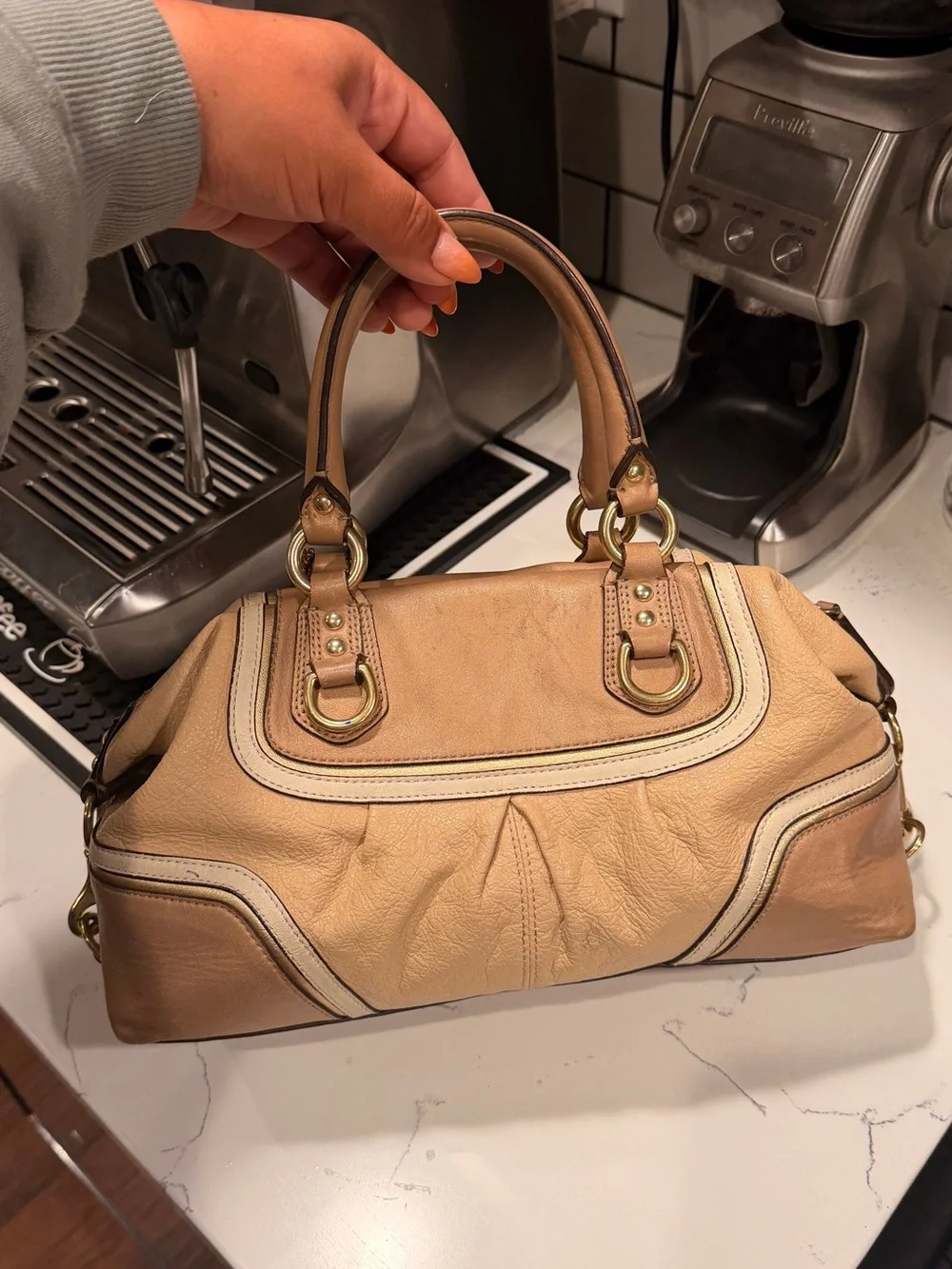 Coach 2012 Ashley Leather Spectator Satchel